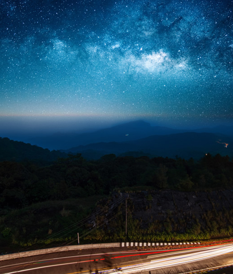 Parallax Road At Night